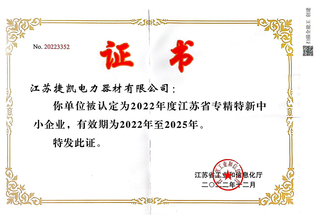 江苏省专精特新证书_00